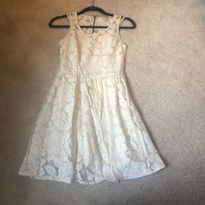 Eyelet lace dress